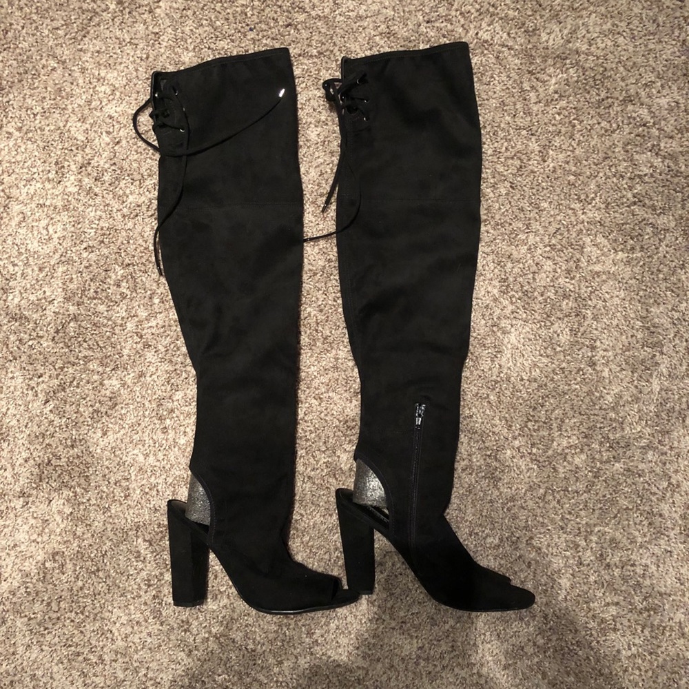 Guess over the knee boots